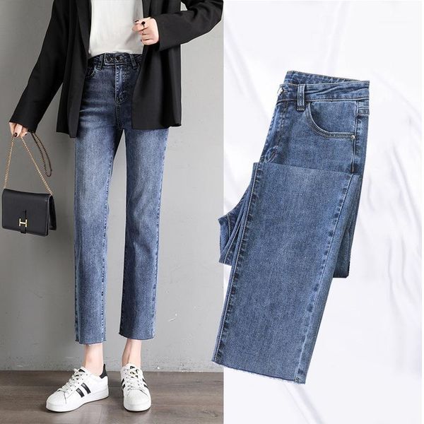 women's jeans vintage straight for women fashionable casual streetwear pantalon vaquero elastico mujer korean pants woman1, Blue
women's jeans vintage straight for women fashionable casual streetwear pantalon vaquero elastico mujer korean pants woman1, Blue