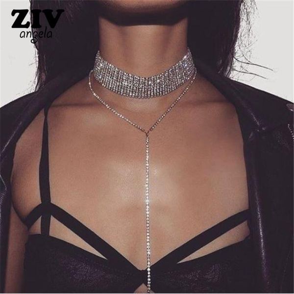 zivangela rhinestone choker crystal gem luxury chokers 2020 collar chocker chunky statement necklaces jewelry accessories, Golden;silver
zivangela rhinestone choker crystal gem luxury chokers 2020 collar chocker chunky statement necklaces jewelry accessories, Golden;silver