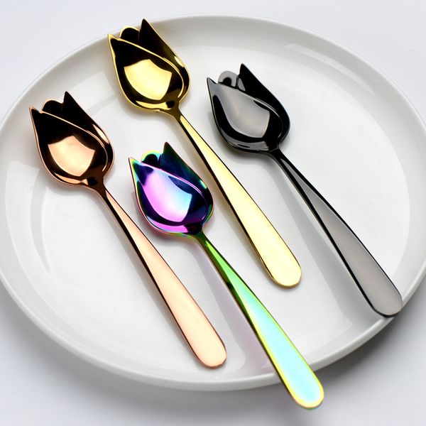 stainless steel stirring spoon colorful rose modeling salad spoons black golden color ice cream dipper new arrival 5wg l1
stainless steel stirring spoon colorful rose modeling salad spoons black golden color ice cream dipper new arrival 5wg l1