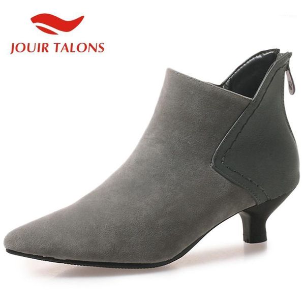 boots jouir talons 2021 arrival women shoes office ladies pointed toe patchwork flock zipper spike heels ankle female boots1, Black
boots jouir talons 2021 arrival women shoes office ladies pointed toe patchwork flock zipper spike heels ankle female boots1, Black