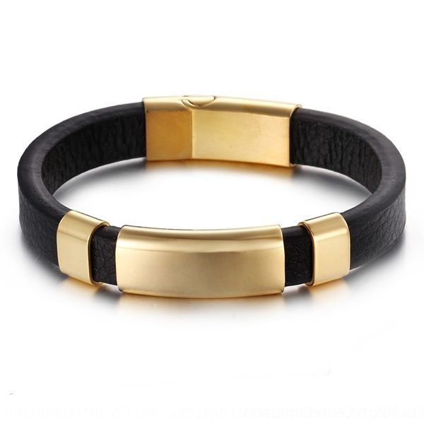 jo539 titanium personality steel bracelet face men's men's jewelryjewelry jewelrysports leather wide korean fashion bracelet stain, Golden;silver
jo539 titanium personality steel bracelet face men's men's jewelryjewelry jewelrysports leather wide korean fashion bracelet stain, Golden;silver