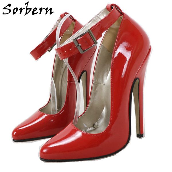 sorbern 16cm high heel black women dress shoes pump pointed toe ankle straps stilettos real leather cat walk pumps heels
sorbern 16cm high heel black women dress shoes pump pointed toe ankle straps stilettos real leather cat walk pumps heels