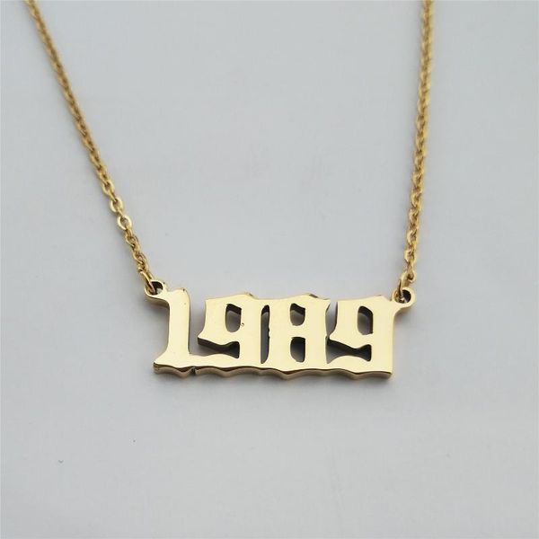 gold choker necklace women handmade customized birth date year 1989 number pendant stainless steel chain jewelry birthday gifts, Silver
gold choker necklace women handmade customized birth date year 1989 number pendant stainless steel chain jewelry birthday gifts, Silver
