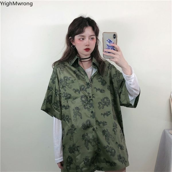 vintage streetwear hip hop harajuku punk gothic dragon print oversized shirt women man blouse korean summer outfit butterfly y200622, White
vintage streetwear hip hop harajuku punk gothic dragon print oversized shirt women man blouse korean summer outfit butterfly y200622, White