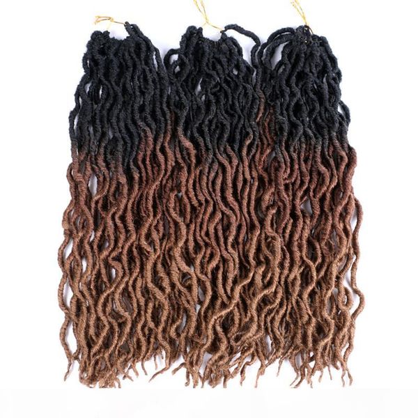 lans 18" gypsy locs crochet hair goddess synthetic faux locs crochet hair 100g pc ombre nu locs crochet dreadlocks hair extensions, Black
lans 18" gypsy locs crochet hair goddess synthetic faux locs crochet hair 100g pc ombre nu locs crochet dreadlocks hair extensions, Black