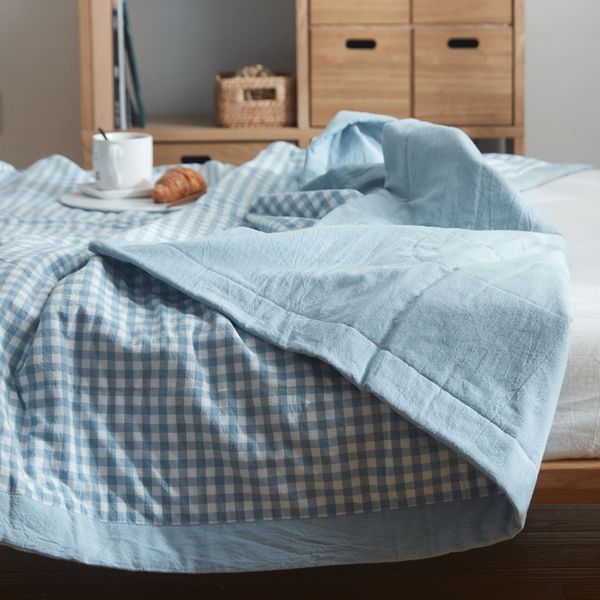 comforters & sets 2021 home textile bedding plaid stripe print quilts summer air-conditioning thin comforter breathable soft blanket bed cov
comforters & sets 2021 home textile bedding plaid stripe print quilts summer air-conditioning thin comforter breathable soft blanket bed cov