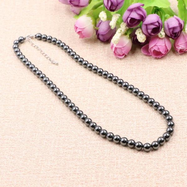 fashion statement women choker necklace collar 6mm natural stone hematite beads black strand neckalces chain jewelry 39cm b232, Golden;silver
fashion statement women choker necklace collar 6mm natural stone hematite beads black strand neckalces chain jewelry 39cm b232, Golden;silver