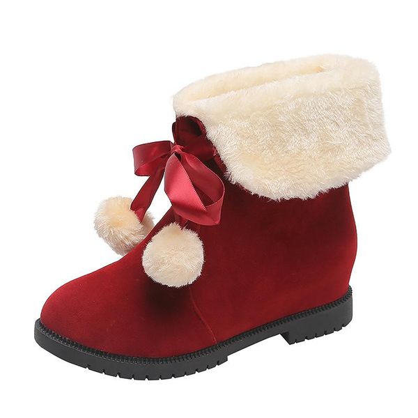 boots women snow flat lace up winter plus size platform ladies warm shoes flock fur women's suede ankle rtg5, Black
boots women snow flat lace up winter plus size platform ladies warm shoes flock fur women's suede ankle rtg5, Black