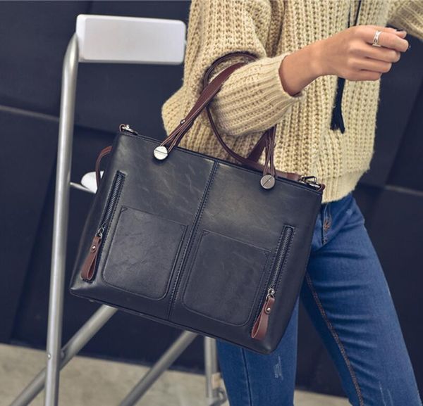 women's bag 2020 new double pocket diagonal handbag handbag fashion retro pu oil bag large capacity female
women's bag 2020 new double pocket diagonal handbag handbag fashion retro pu oil bag large capacity female