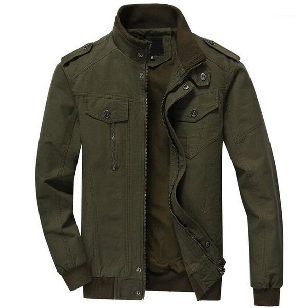 men's jackets jacket men spring autumn uniform flight clothing washed cotton bomber large size 5xl 6xl jaqueta masculina coat1, Black;brown
men's jackets jacket men spring autumn uniform flight clothing washed cotton bomber large size 5xl 6xl jaqueta masculina coat1, Black;brown