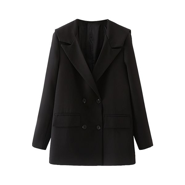 2021 new female solid black blazers fashion double ladies breasted polyester streetwear woman's fancy lady jacket uv1q, White;black
2021 new female solid black blazers fashion double ladies breasted polyester streetwear woman's fancy lady jacket uv1q, White;black