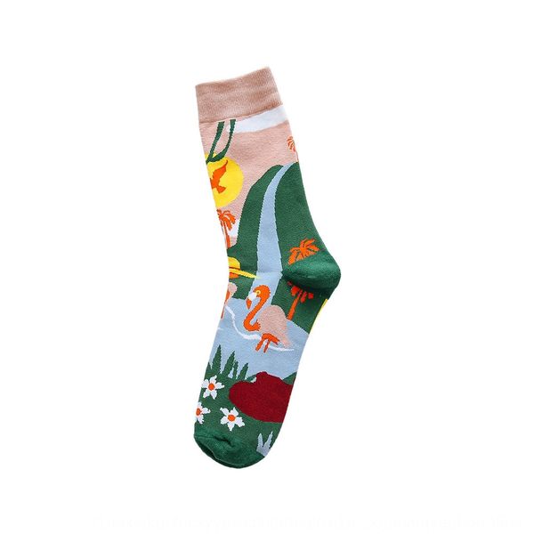 spring new street skateboard women's oil painting socksoil painting cotton socks original home korea medium long cotton socks creative, Black
spring new street skateboard women's oil painting socksoil painting cotton socks original home korea medium long cotton socks creative, Black