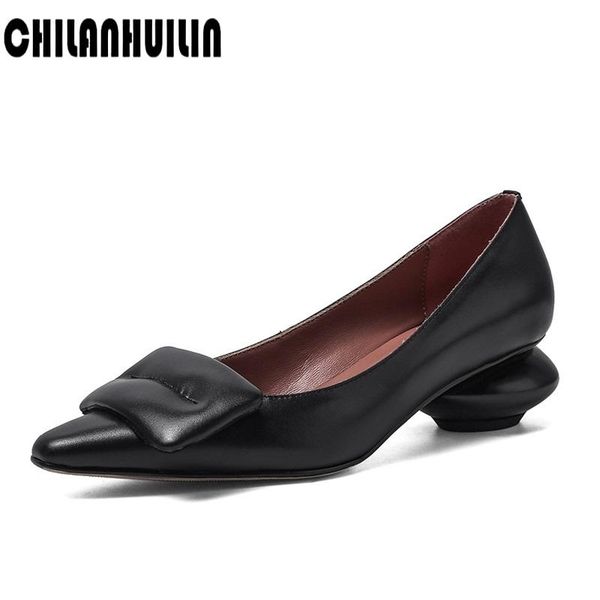 plus size high heels women dress party shoes pointed toe strange style heels pumps shoes woman square buckle boat, Black
plus size high heels women dress party shoes pointed toe strange style heels pumps shoes woman square buckle boat, Black