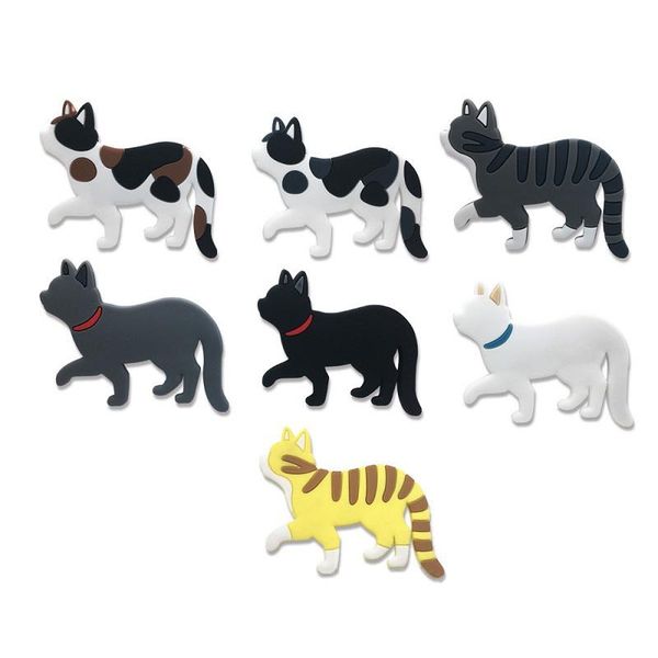 7pcs y bendable tail wall hook minimalist fridge magnet cat style key holder magnetic sticker home decoration magnetic hook
7pcs y bendable tail wall hook minimalist fridge magnet cat style key holder magnetic sticker home decoration magnetic hook