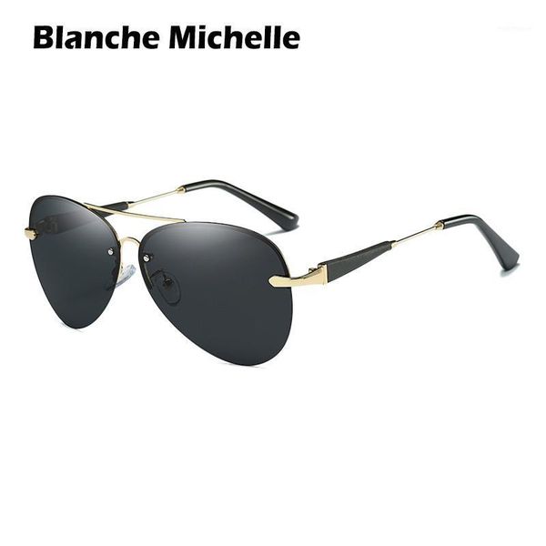 sunglasses rimless men polarized uv400 driving sun glasses mens pilot vintage anti-glare sunglass 2021 with box1, White;black
sunglasses rimless men polarized uv400 driving sun glasses mens pilot vintage anti-glare sunglass 2021 with box1, White;black