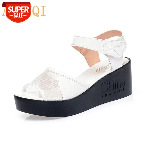 aiyuqi summer sandals women thick bottom 2020 new mesh sandals women fashion wedge heels non-slip #qq6a, Black
aiyuqi summer sandals women thick bottom 2020 new mesh sandals women fashion wedge heels non-slip #qq6a, Black
