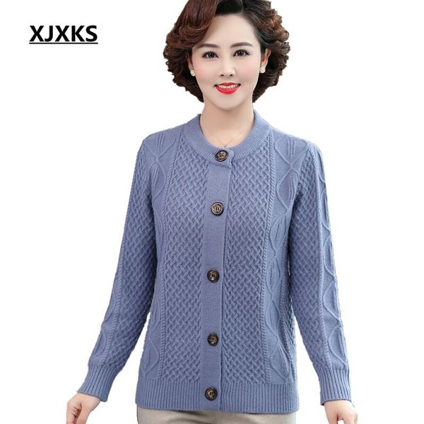 xjxks 2020 autumn winter new women sweater cardigan round neck long sleeve single-breasted cashmere knit cardigan women jacket, White
xjxks 2020 autumn winter new women sweater cardigan round neck long sleeve single-breasted cashmere knit cardigan women jacket, White
