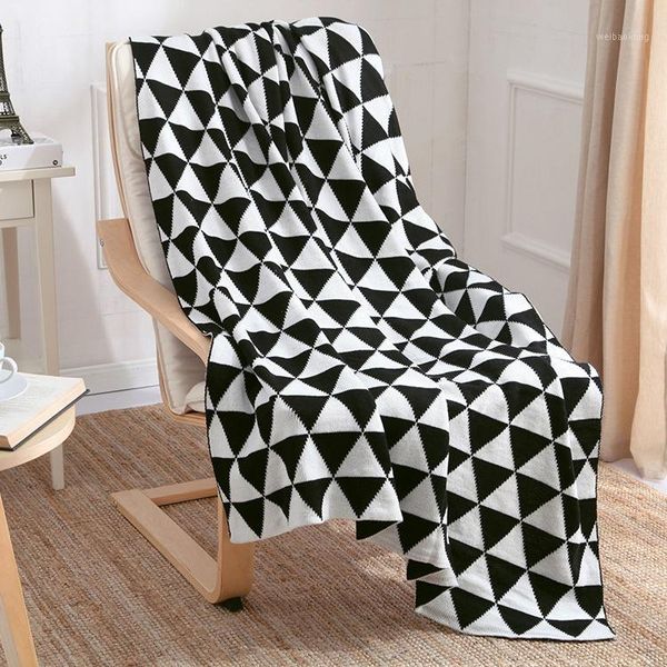 blankets fashion knitted blanket mosaic geometric soldier sofa throw black white blue 130x170cm1
blankets fashion knitted blanket mosaic geometric soldier sofa throw black white blue 130x170cm1
