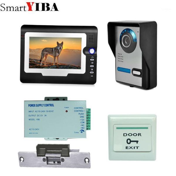 video door phones smartyiba 7" intercom phone doorbell system home apartment entry kit unlocking dual-way intercom1
video door phones smartyiba 7" intercom phone doorbell system home apartment entry kit unlocking dual-way intercom1