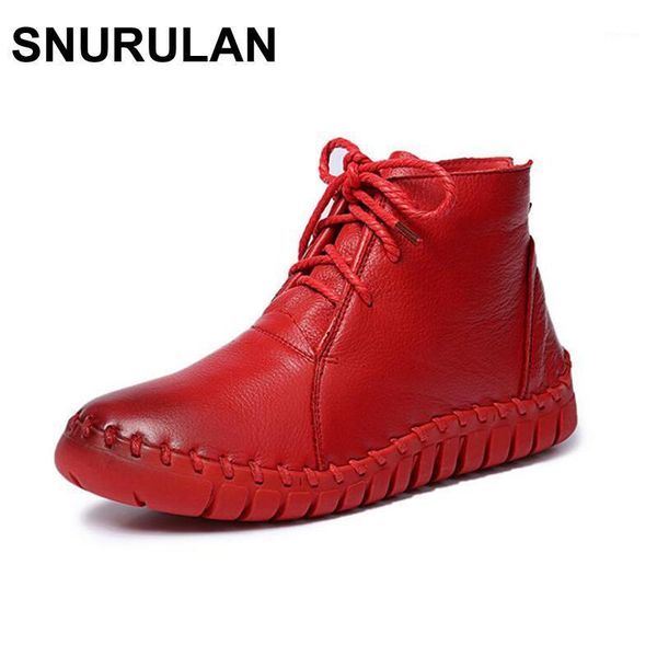 boots snurulan flats ankle women's shoes woman female fashion lace up handmade genuine leather rubber soles casual beand1, Black
boots snurulan flats ankle women's shoes woman female fashion lace up handmade genuine leather rubber soles casual beand1, Black