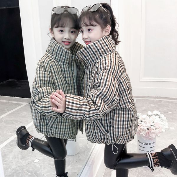 8new girl's winter clothes 2020 south korean foreign style bread clothing children's padded jacket down cotton 9, Blue;gray
8new girl's winter clothes 2020 south korean foreign style bread clothing children's padded jacket down cotton 9, Blue;gray