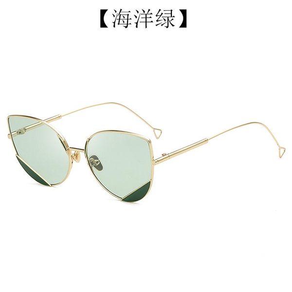 sunglasses fashion metal trimmed cat's eye female ocean gafas de sol los hombres, White;black
sunglasses fashion metal trimmed cat's eye female ocean gafas de sol los hombres, White;black