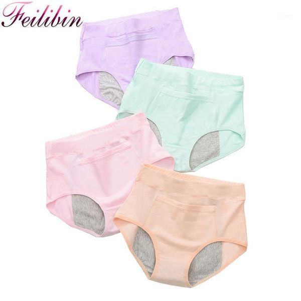 feilibin 4pcs/set menstrual period panties women underwear leak proof physiological pants cotton health girs seamless briefs1, Black;pink
feilibin 4pcs/set menstrual period panties women underwear leak proof physiological pants cotton health girs seamless briefs1, Black;pink
