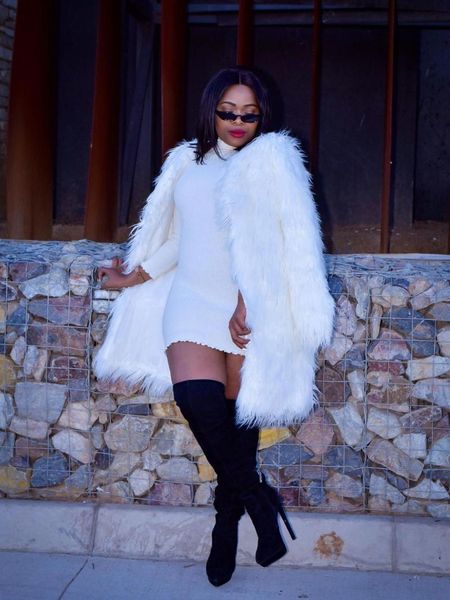 2020 autumn and winter new solid color loose faux fur cardigan jacket mid length jacket women's autumn and winter thick warm sli, Black;brown
2020 autumn and winter new solid color loose faux fur cardigan jacket mid length jacket women's autumn and winter thick warm sli, Black;brown