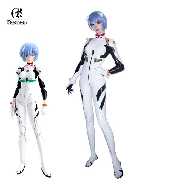 rolecos ainme eva ayanami rei cosplay catsuit costume white bodysuit leather jumpsuit for halloween, Black;red
rolecos ainme eva ayanami rei cosplay catsuit costume white bodysuit leather jumpsuit for halloween, Black;red