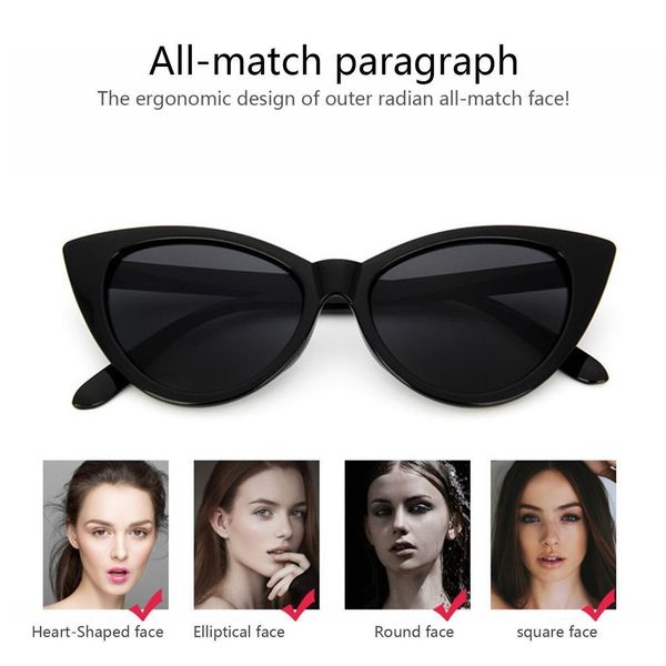 cat eye women sunglasses classic sun ladies vintage pc frame resin lens travel uv400 eyewear glasses
cat eye women sunglasses classic sun ladies vintage pc frame resin lens travel uv400 eyewear glasses