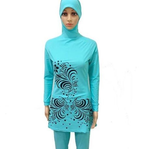 2021 new s-4xl plus size women swimwear modest flower print full coverage maid hijab beachwear bath lou9, Red
2021 new s-4xl plus size women swimwear modest flower print full coverage maid hijab beachwear bath lou9, Red