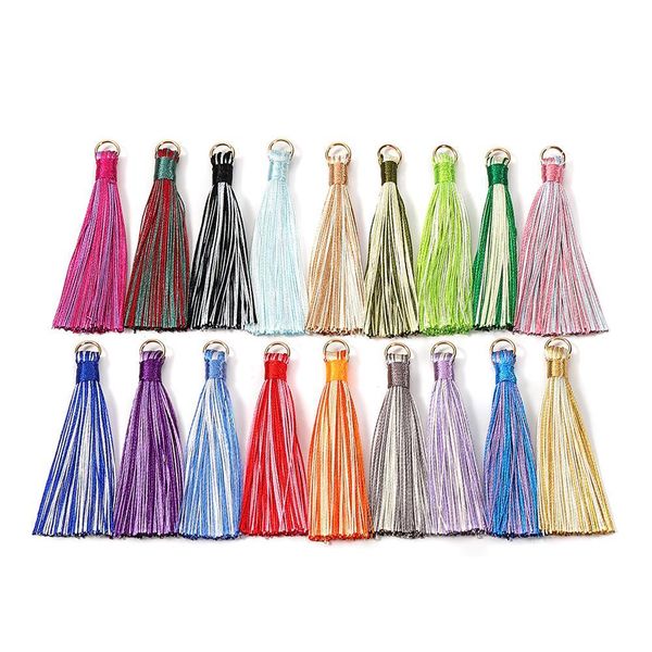 10pcs 7cm colorful polyester silk tassel brush pendant earring charm for diy jewelry making handmade craft findings supplier h jllvbk
10pcs 7cm colorful polyester silk tassel brush pendant earring charm for diy jewelry making handmade craft findings supplier h jllvbk