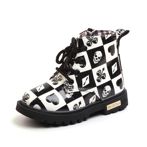 waterproof teen girls fashion little children martin boots patent leather for boys short kids ankle shoes, Black
waterproof teen girls fashion little children martin boots patent leather for boys short kids ankle shoes, Black
