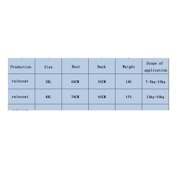 pet cat dog raincoat hooded reflective puppy dog rain coat outdoor pet clothes hooded windproof design waterpr jllavw
pet cat dog raincoat hooded reflective puppy dog rain coat outdoor pet clothes hooded windproof design waterpr jllavw