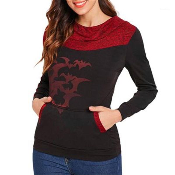 with pocket hoodies halloween women hooded sweater fashion autumn long sleeve casual loose tee sweatshirts clothing designer female, Black
with pocket hoodies halloween women hooded sweater fashion autumn long sleeve casual loose tee sweatshirts clothing designer female, Black