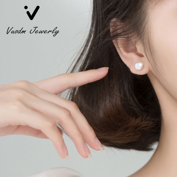 pearl stud earring baroque pearl earring statement earring 925 sterling sliver jewelry for women girls stud, Golden;silver
pearl stud earring baroque pearl earring statement earring 925 sterling sliver jewelry for women girls stud, Golden;silver