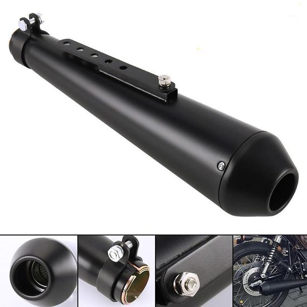 universal stainless steel muffler exhaust pipe motorbike motorcycle vintage modified racer black silver1
universal stainless steel muffler exhaust pipe motorbike motorcycle vintage modified racer black silver1