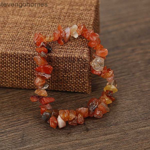 bracelet seven pulse ring b001 natural crystal stone, Silver