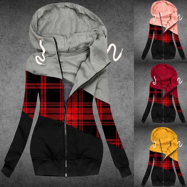 women's jackets women casual stitching jacket zipper sweatshirt long sleeve coat for 2021, Black;brown
women's jackets women casual stitching jacket zipper sweatshirt long sleeve coat for 2021, Black;brown