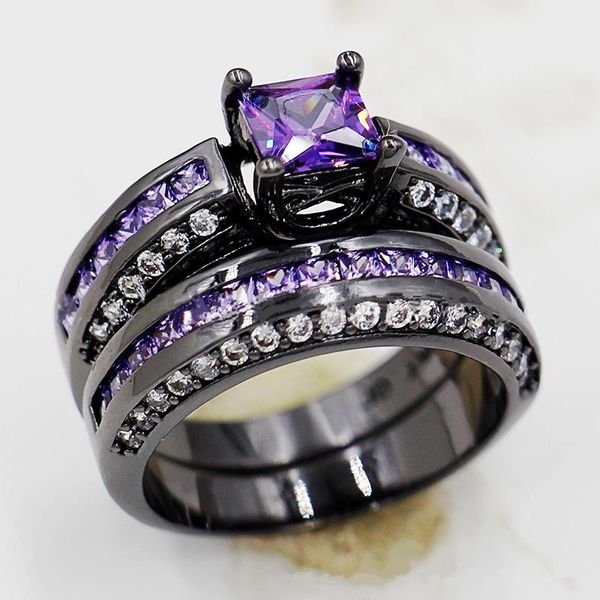 2pcs/set luxury women rings set fashion white/purple rhinestones zircon ring set for women jewelry accessories wedding gift, Golden;silver
2pcs/set luxury women rings set fashion white/purple rhinestones zircon ring set for women jewelry accessories wedding gift, Golden;silver