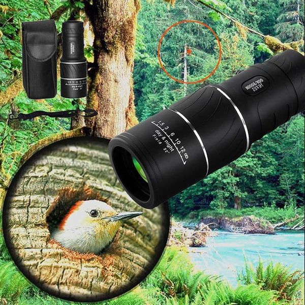 monocular telescope 16x52 hd waterproof anti-dust shockproof telescopes for outdoor new arrival
monocular telescope 16x52 hd waterproof anti-dust shockproof telescopes for outdoor new arrival