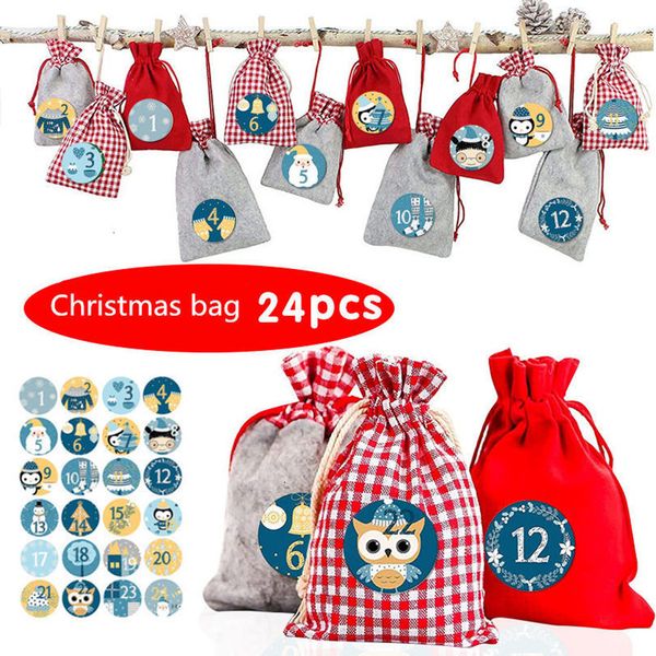 24pcs/set stock hanging dhl bag ship 1-24 countdown santa claus christmas decorations rvy7
24pcs/set stock hanging dhl bag ship 1-24 countdown santa claus christmas decorations rvy7
