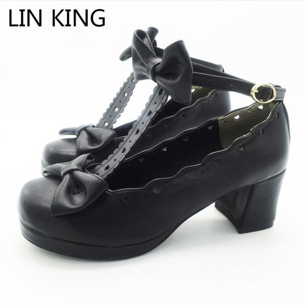dress shoes lin king low buckle women party pumps chunky heels ankle straps bowtie platform cosplay maid sweet lolita shoes1, Black
dress shoes lin king low buckle women party pumps chunky heels ankle straps bowtie platform cosplay maid sweet lolita shoes1, Black