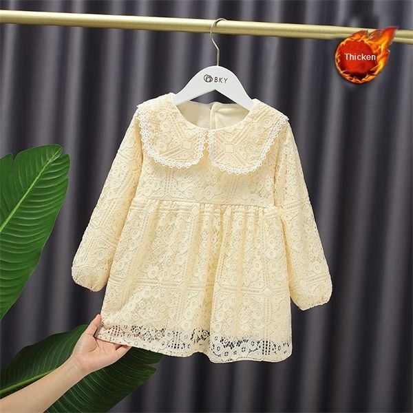 2020 winter baby girls sweet lace dress temperament doll collar plus velvet long sleeve princess dress kids 1023, Red;yellow
2020 winter baby girls sweet lace dress temperament doll collar plus velvet long sleeve princess dress kids 1023, Red;yellow