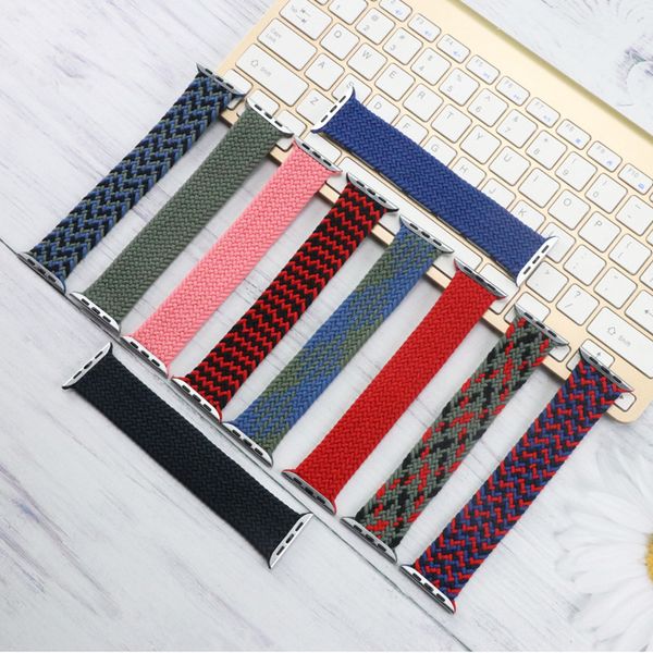 for apple watch explosive fashion iridescent metal head strap braided nylon craft one-piece single loop apple iwatchrap
for apple watch explosive fashion iridescent metal head strap braided nylon craft one-piece single loop apple iwatchrap