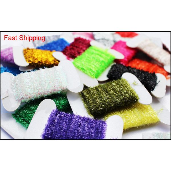 tigofly 24 colors fly fishing tinsel chenille crystal flash line nymph streamers lure making fly qylsok bdehair
tigofly 24 colors fly fishing tinsel chenille crystal flash line nymph streamers lure making fly qylsok bdehair