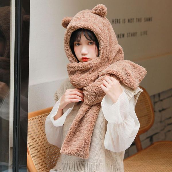 beanie/skull caps winter cute bear hat scarf thick fashion plush warm student girls, Blue;gray
beanie/skull caps winter cute bear hat scarf thick fashion plush warm student girls, Blue;gray