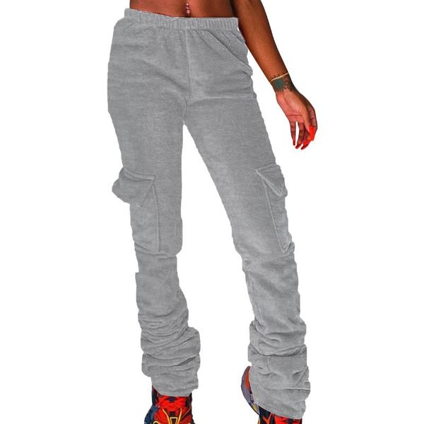 women's pants & capris womens autumn thicken low waist side leg pocket stacked joggers sweatpants female casual pantalones mujer invier, Black;white
women's pants & capris womens autumn thicken low waist side leg pocket stacked joggers sweatpants female casual pantalones mujer invier, Black;white