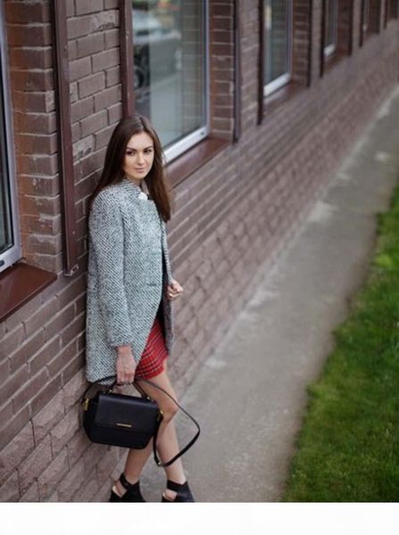 wholesale-design new spring winter trench coat women grey medium long oversize warm wool jacket europ fashion overcoat s-4xl, Tan;black
wholesale-design new spring winter trench coat women grey medium long oversize warm wool jacket europ fashion overcoat s-4xl, Tan;black