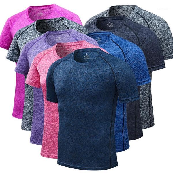 outdoor t-shirts fitness short-sleeved men's yoga clothes round neck loose large size sports female quick-drying1, Gray;blue
outdoor t-shirts fitness short-sleeved men's yoga clothes round neck loose large size sports female quick-drying1, Gray;blue